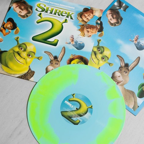 Shrek vinyl 1lp sky blue - shrek,