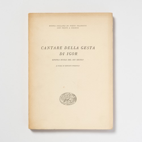 Cantare della gesta igor - di,