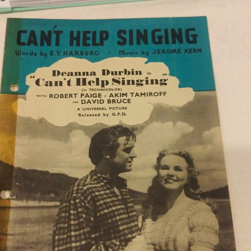 Can help singing spartiti - can’t,