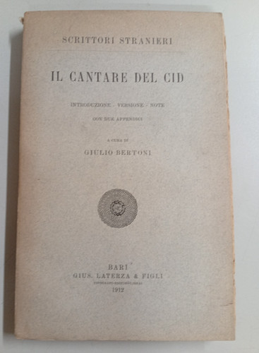 Cura giulio bertoni il - a,