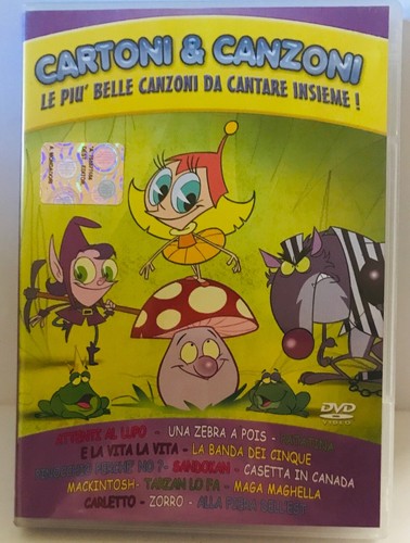 Cartoni canzoni dvd animato - dvd,