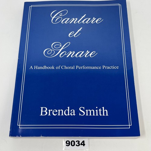 Cantare sonare a handbook - et,